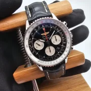 Breitling Navitimer 01 43mm Croco + Faltschließe Full Set