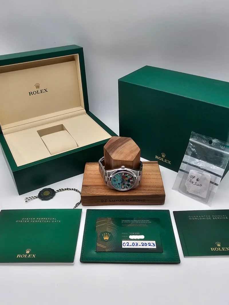 Rolex Oyster Perpetual 41 Celebration Dial Full Set