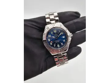 Breitling SuperOcean Automatic blue Ref. A17040 mit Papieren