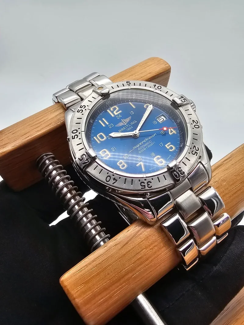 Breitling SuperOcean Automatic blue Ref. A17040 mit Papieren