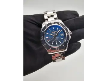 Breitling SuperOcean II 42 blue Ref. A17365 Full Set
