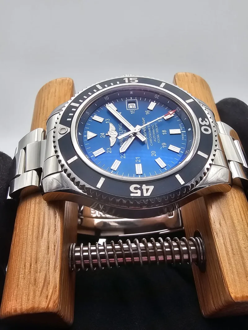 Breitling SuperOcean II 42 blue Ref. A17365 Full Set