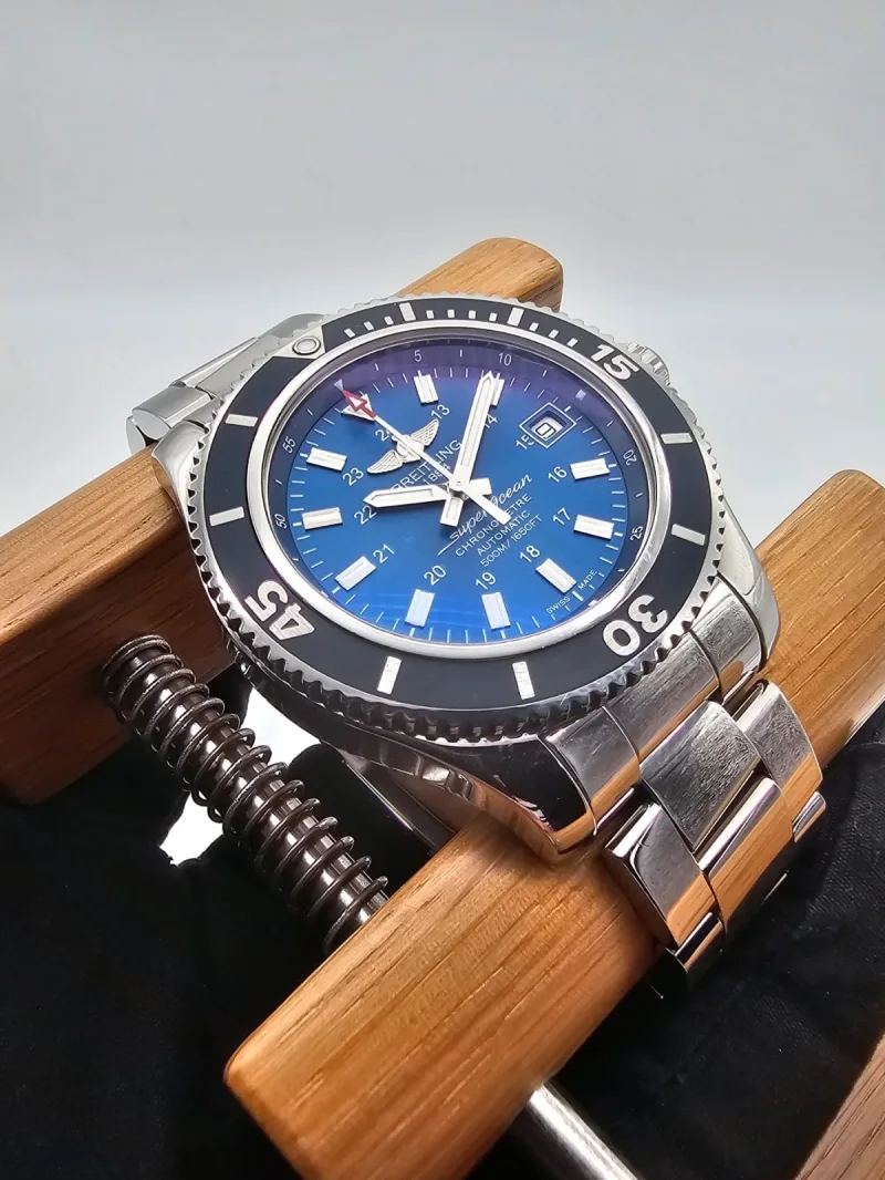 Breitling SuperOcean II 42 blue Ref. A17365 Full Set