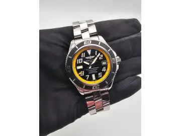 Breitling SuperOcean 42 Abyss Yellow Ref. A17364 Full Set