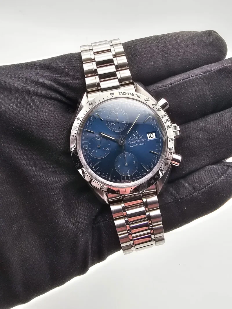 Omega Speedmaster Date Automatik blue 39mm