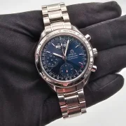 Omega Speedmaster Day Date Triple Date blue 39mm