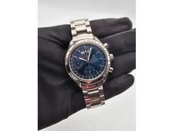 Omega Speedmaster Day Date Triple Date blue 39mm