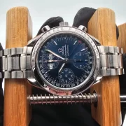 Omega Speedmaster Day Date Triple Date blue 39mm