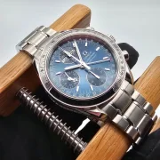 Omega Speedmaster Day Date Triple Date blue 39mm