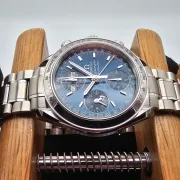 Omega Speedmaster Day Date Triple Date blue 39mm