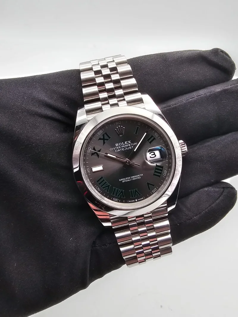 Rolex Datejust 41 Wimbledon Jubilee Full Set + RG LC100