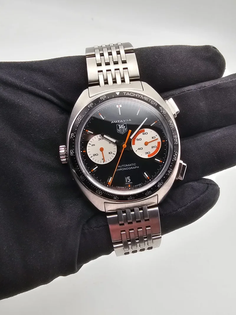 TAG Heuer Autavia Chrono 42mm Automatik Full Set Mint