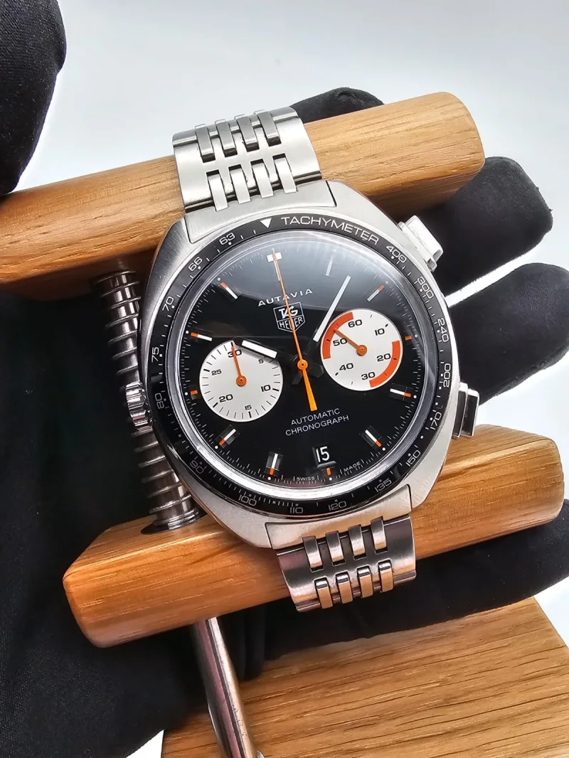 TAG Heuer Autavia Chrono 42mm Automatik Full Set Mint