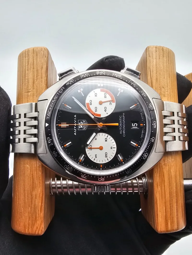TAG Heuer Autavia Chrono 42mm Automatik Full Set Mint
