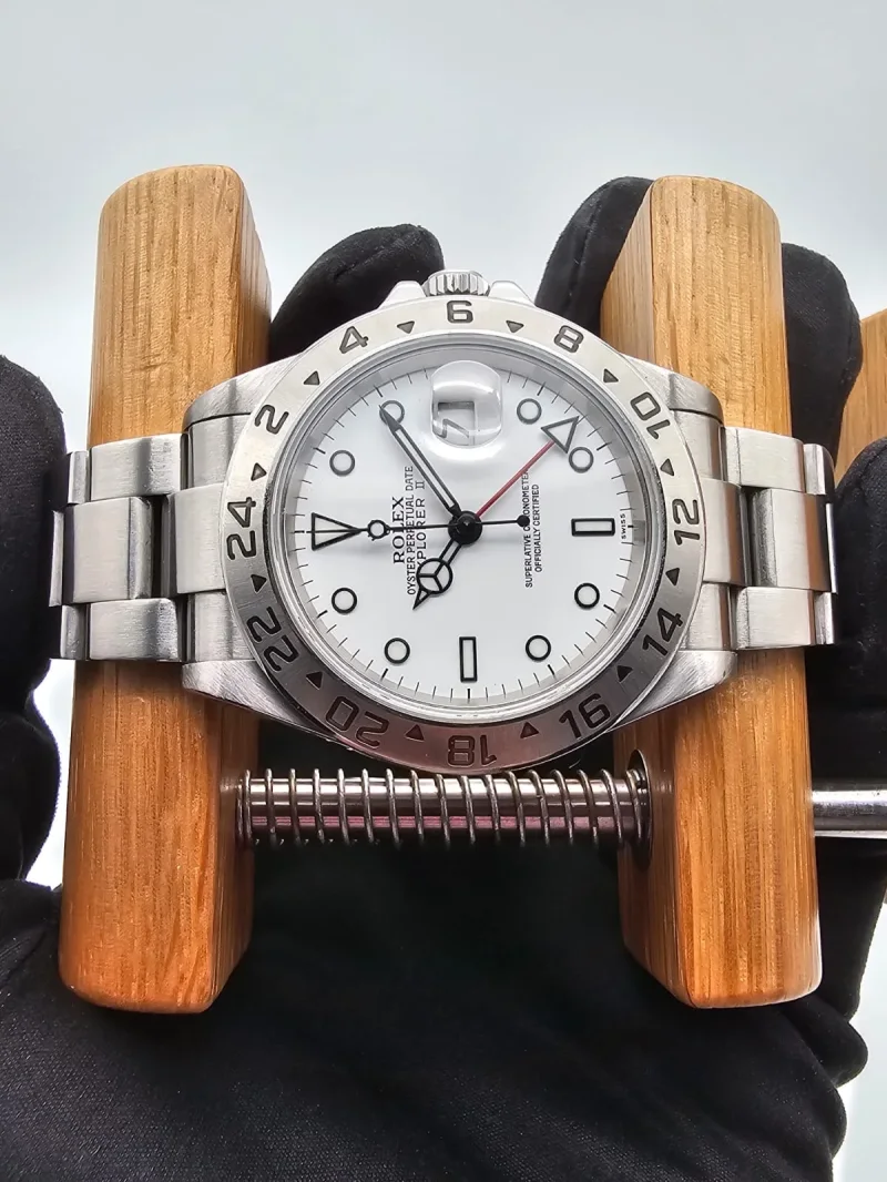 Rolex Explorer II Polar 40mm Ref. 16570 Full Set