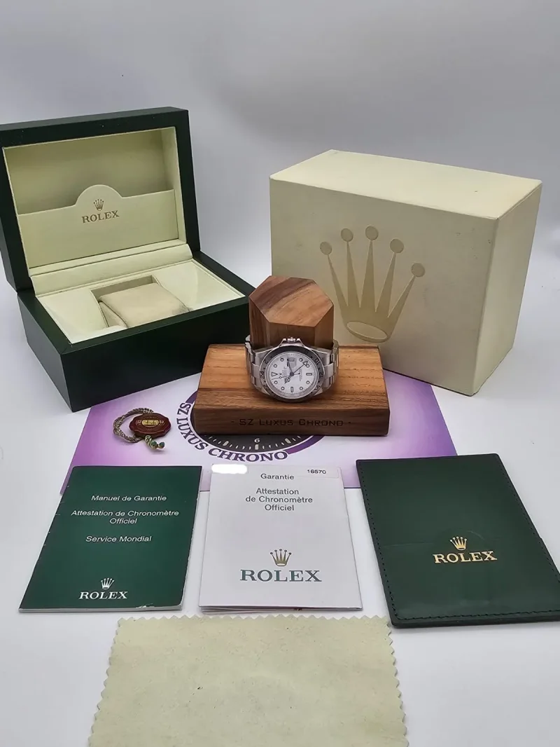 Rolex Explorer II Polar 40mm Ref. 16570 Full Set