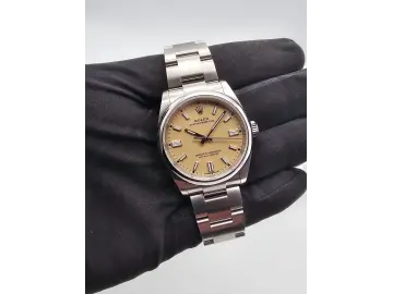 Rolex Oyster Perpetual 36 beige Full Set 2026
