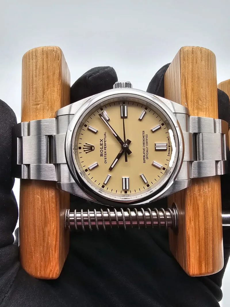 Rolex Oyster Perpetual 36 beige Full Set 2026