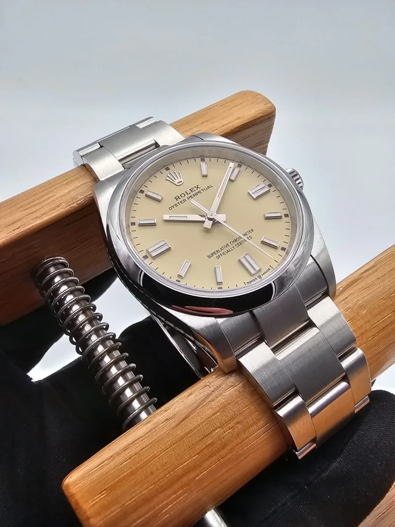 Rolex Oyster Perpetual 36 beige Full Set 2026