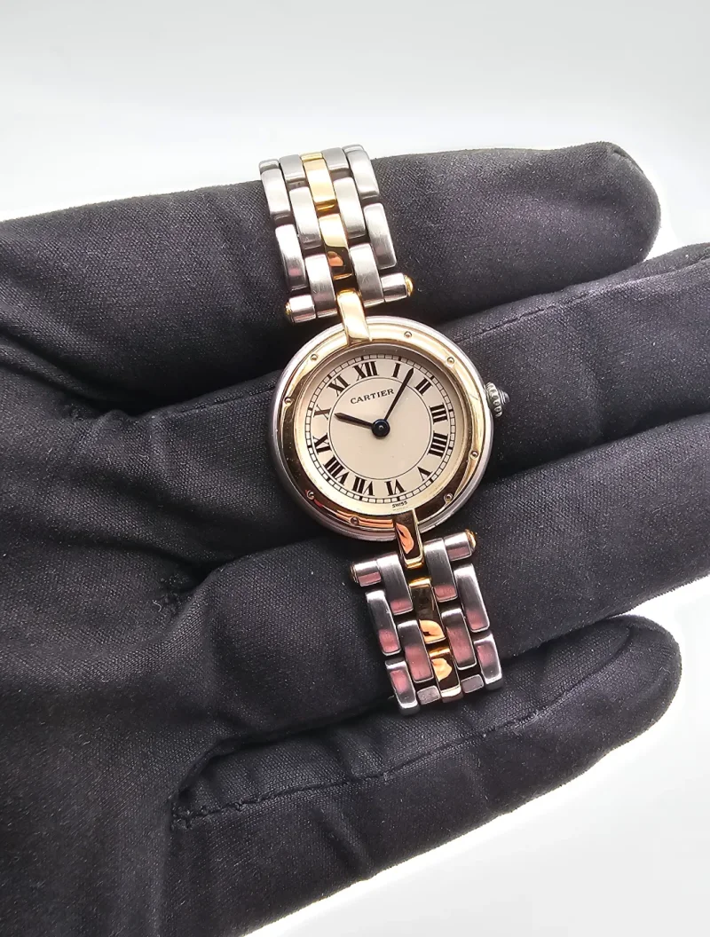 Cartier Panthere Vendome One Row 18k Stahl/Gold