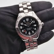 Breitling SuperOcean Automatic black Ref. A17340 Full Set