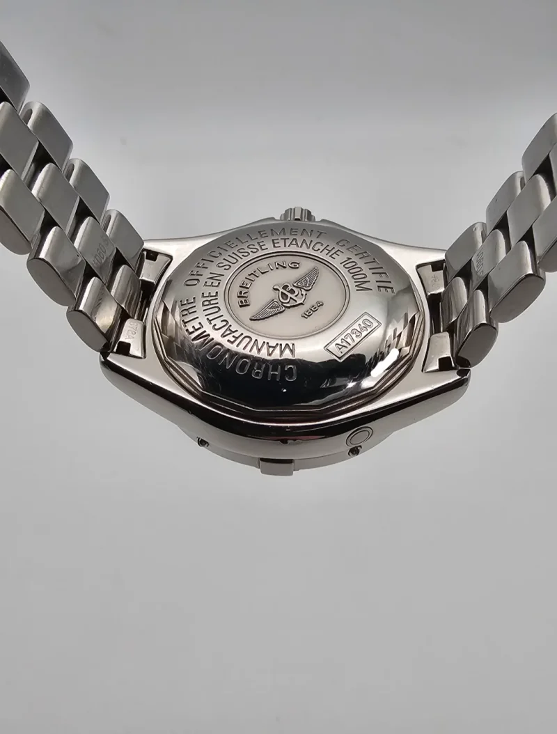 Breitling SuperOcean Automatic black Ref. A17340 Full Set